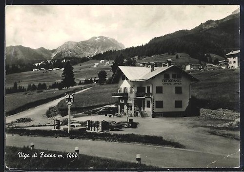Cartolina vigo fassa - vigo,