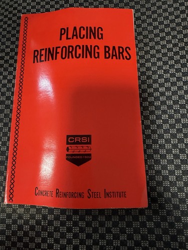 Replacing reinforcing bar 1968 - replacing,