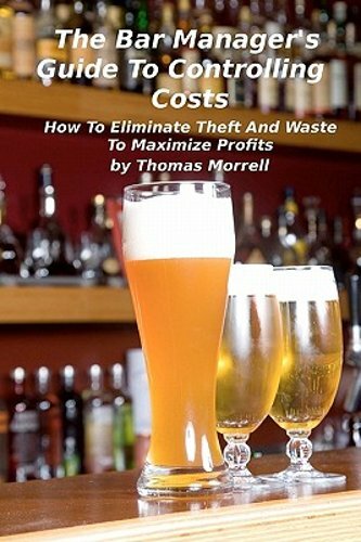 The bar manager - bar, to